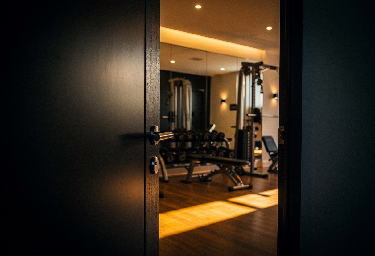 Completed gym space